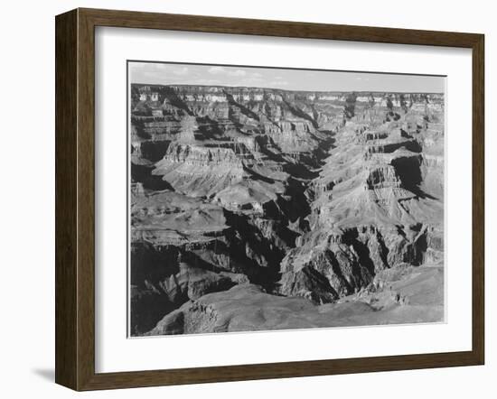 Lighter Shadows "Grand Canyon National Park" Arizona 1933-1942-Ansel Adams-Framed Art Print