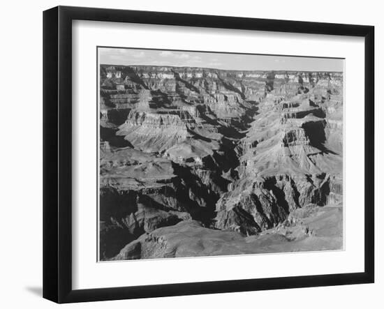 Lighter Shadows "Grand Canyon National Park" Arizona 1933-1942-Ansel Adams-Framed Art Print