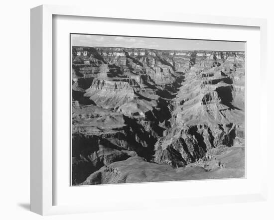 Lighter Shadows "Grand Canyon National Park" Arizona 1933-1942-Ansel Adams-Framed Art Print