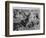 Lighter Shadows "Grand Canyon National Park" Arizona 1933-1942-Ansel Adams-Framed Premium Giclee Print