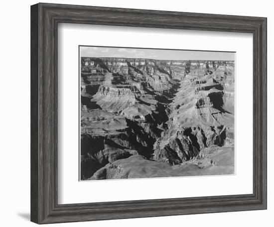 Lighter Shadows "Grand Canyon National Park" Arizona 1933-1942-Ansel Adams-Framed Art Print