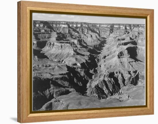 Lighter Shadows "Grand Canyon National Park" Arizona 1933-1942-Ansel Adams-Framed Stretched Canvas