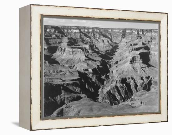 Lighter Shadows "Grand Canyon National Park" Arizona 1933-1942-Ansel Adams-Framed Stretched Canvas