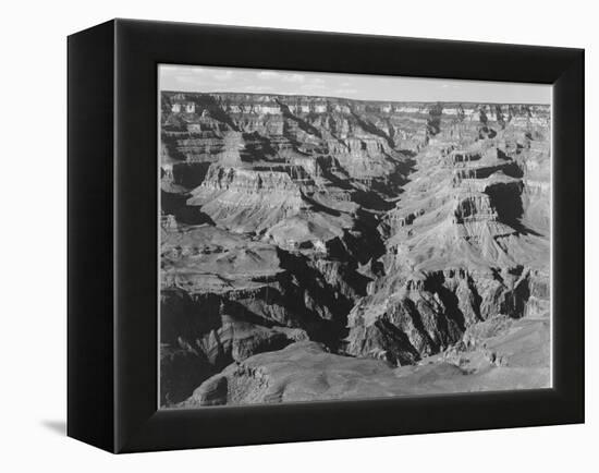 Lighter Shadows "Grand Canyon National Park" Arizona 1933-1942-Ansel Adams-Framed Stretched Canvas