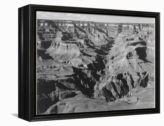 Lighter Shadows "Grand Canyon National Park" Arizona 1933-1942-Ansel Adams-Framed Stretched Canvas