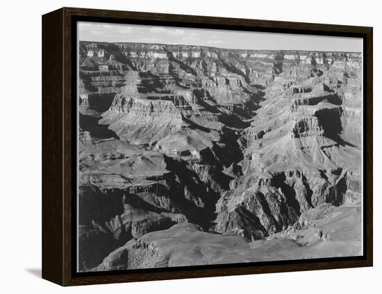 Lighter Shadows "Grand Canyon National Park" Arizona 1933-1942-Ansel Adams-Framed Stretched Canvas