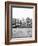 Lighters Passing St Paul's Wharf with St Paul's Cathedral in the Background, London, C1905-null-Framed Photographic Print