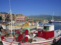 Small Boat in Harbour on Poros, Saronic Islands, Greek Islands, Greece, Europe-Lightfoot Jeremy-Photographic Print