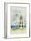 Lighthouse 01A-Maria Trad-Framed Giclee Print