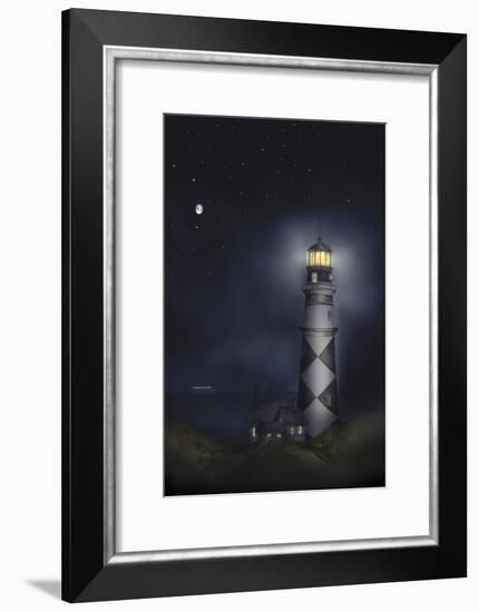 Lighthouse 01B-Maria Trad-Framed Giclee Print