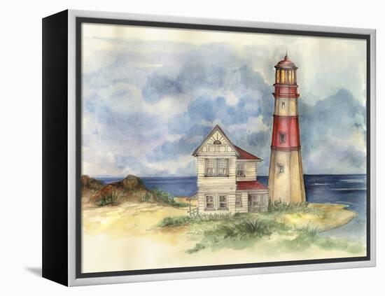 Lighthouse 02-Maria Trad-Framed Premier Image Canvas