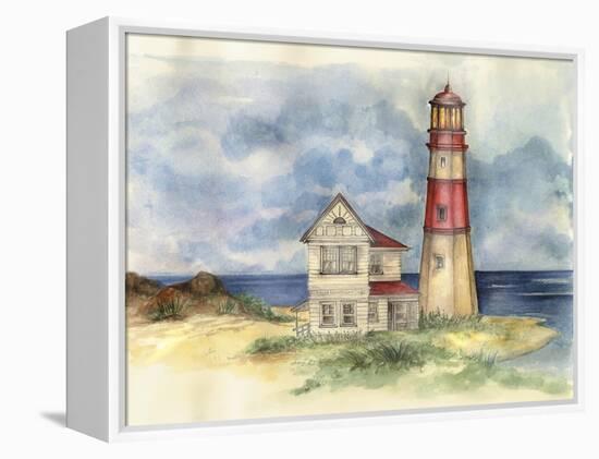 Lighthouse 02-Maria Trad-Framed Premier Image Canvas