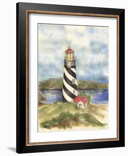 Lighthouse 03-Maria Trad-Framed Giclee Print