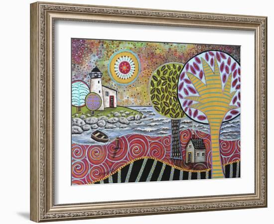 Lighthouse 1-Karla Gerard-Framed Giclee Print