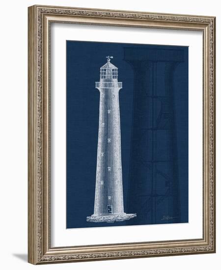 Lighthouse 1-Denise Brown-Framed Art Print
