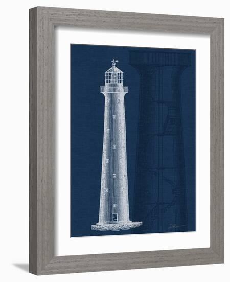 Lighthouse 1-Denise Brown-Framed Art Print