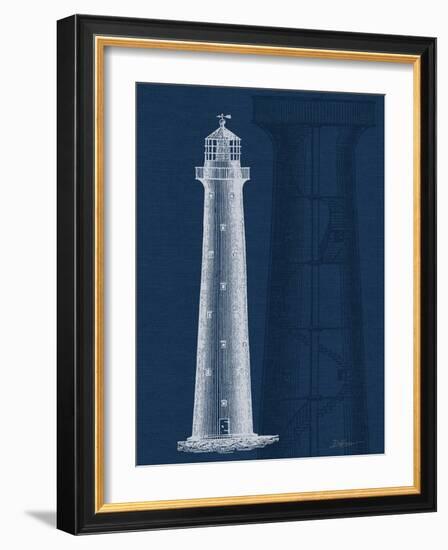 Lighthouse 1-Denise Brown-Framed Art Print