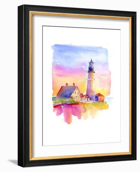 Lighthouse, 2014-John Keeling-Framed Giclee Print