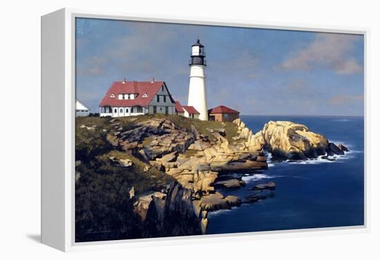 Lighthouse 2-Zhen-Huan Lu-Framed Premier Image Canvas