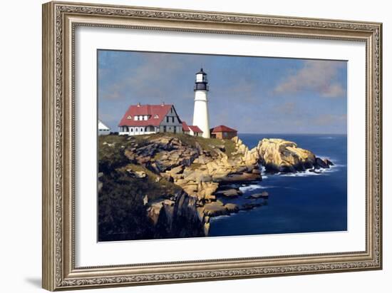 Lighthouse 2-Zhen-Huan Lu-Framed Giclee Print