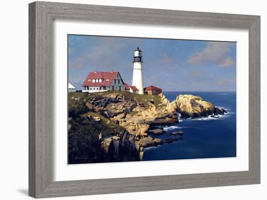 Lighthouse 2-Zhen-Huan Lu-Framed Giclee Print