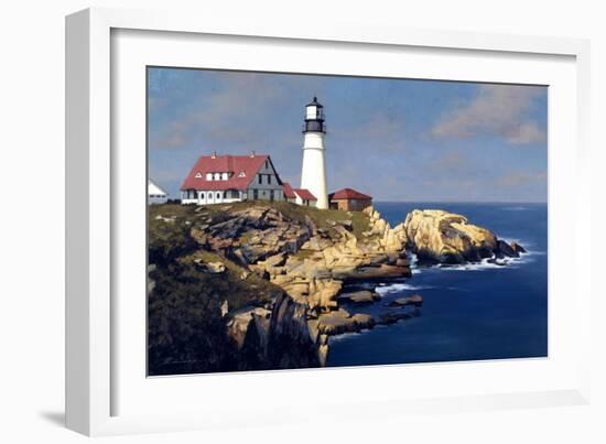 Lighthouse 2-Zhen-Huan Lu-Framed Giclee Print