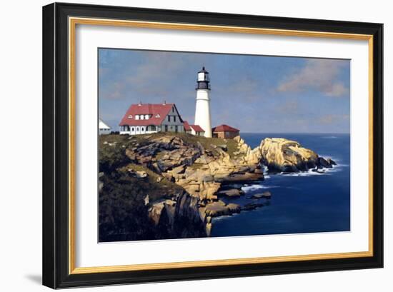 Lighthouse 2-Zhen-Huan Lu-Framed Giclee Print