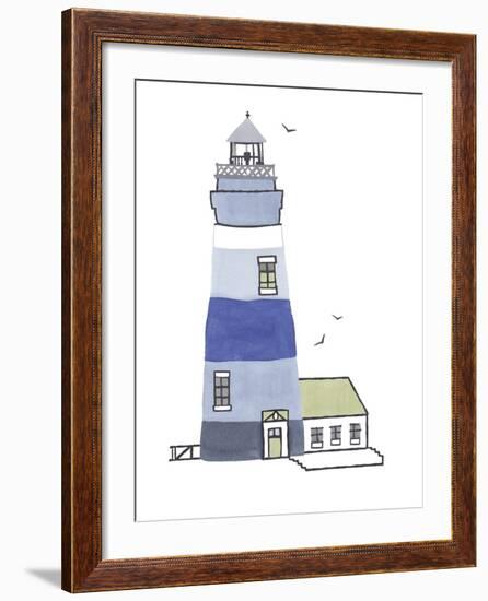 Lighthouse - Adva-Sandra Jacobs-Framed Giclee Print