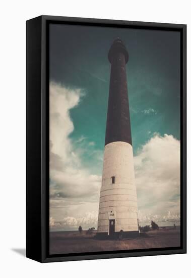 Lighthouse against  Beautiful Cloudscape-NejroN Photo-Framed Premier Image Canvas