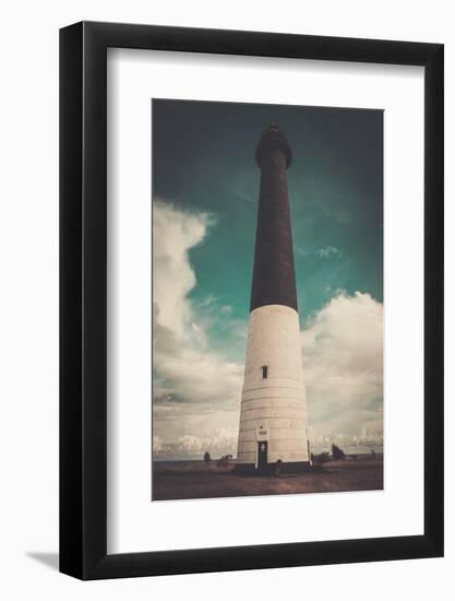Lighthouse against  Beautiful Cloudscape-NejroN Photo-Framed Photographic Print