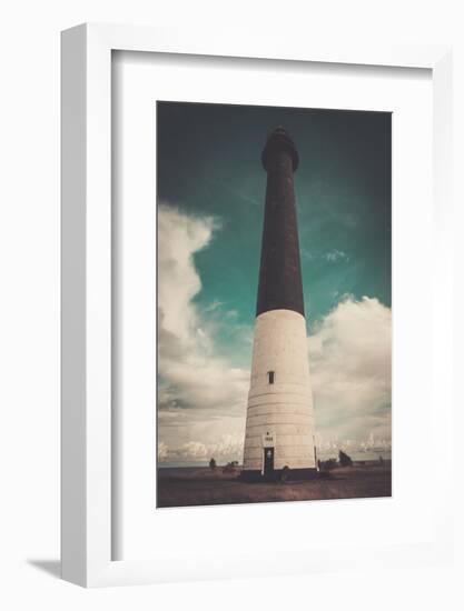 Lighthouse against  Beautiful Cloudscape-NejroN Photo-Framed Photographic Print