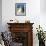 Lighthouse and Chalk Cliffs of Beachy Head Near Eastbourne from the South Downs Way, East Sussex-David Hughes-Framed Photographic Print displayed on a wall