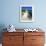 Lighthouse and Chalk Cliffs of Beachy Head Near Eastbourne from the South Downs Way, East Sussex-David Hughes-Framed Photographic Print displayed on a wall