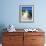 Lighthouse and Chalk Cliffs of Beachy Head Near Eastbourne from the South Downs Way, East Sussex-David Hughes-Framed Photographic Print displayed on a wall