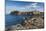 Lighthouse and Tower, Ile De La Pietra, Ile Rousse, Corsica, France-Walter Bibikow-Mounted Photographic Print