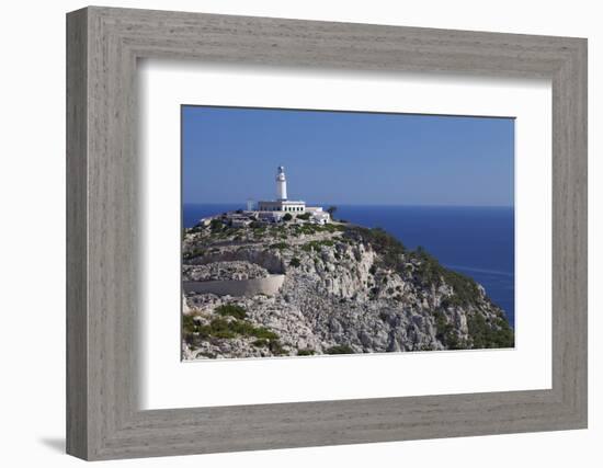 Lighthouse at Cap De Formentor, Majorca (Mallorca), Balearic Islands, Spain, Mediterranean, Europe-Markus Lange-Framed Photographic Print