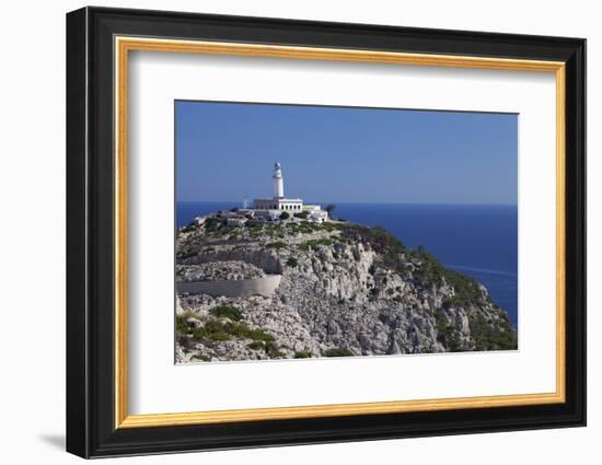 Lighthouse at Cap De Formentor, Majorca (Mallorca), Balearic Islands, Spain, Mediterranean, Europe-Markus Lange-Framed Photographic Print