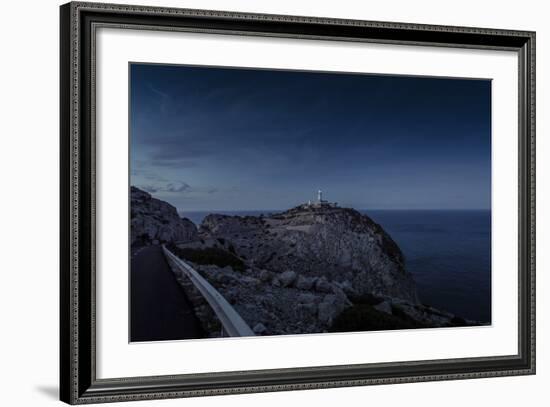 Lighthouse at Cap Formentor, Majorca-Jorg Simanowski-Framed Photographic Print