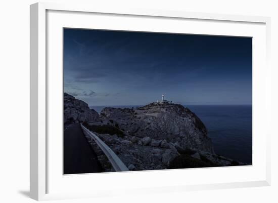 Lighthouse at Cap Formentor, Majorca-Jorg Simanowski-Framed Photographic Print