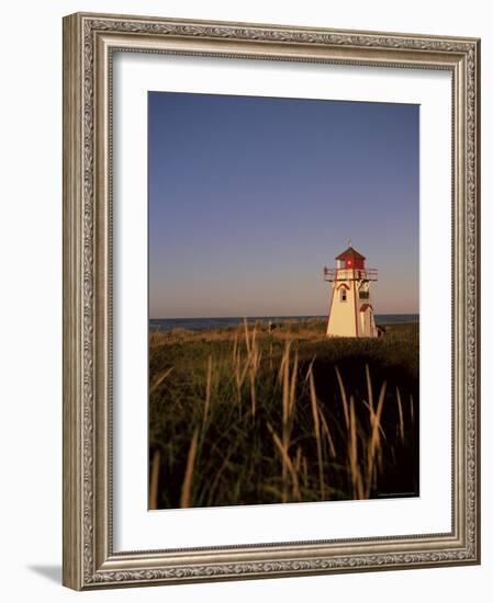 Lighthouse at Cavendish Beach, Prince Edward Island, Canada, North America-Alison Wright-Framed Photographic Print