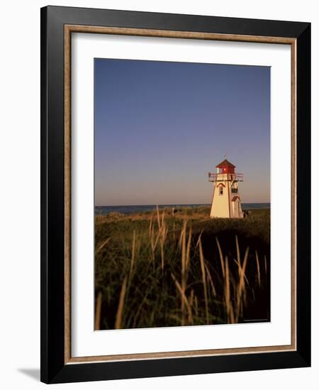 Lighthouse at Cavendish Beach, Prince Edward Island, Canada, North America-Alison Wright-Framed Photographic Print