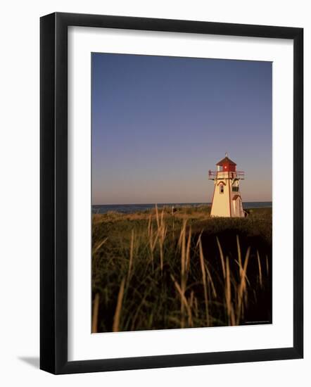 Lighthouse at Cavendish Beach, Prince Edward Island, Canada, North America-Alison Wright-Framed Photographic Print