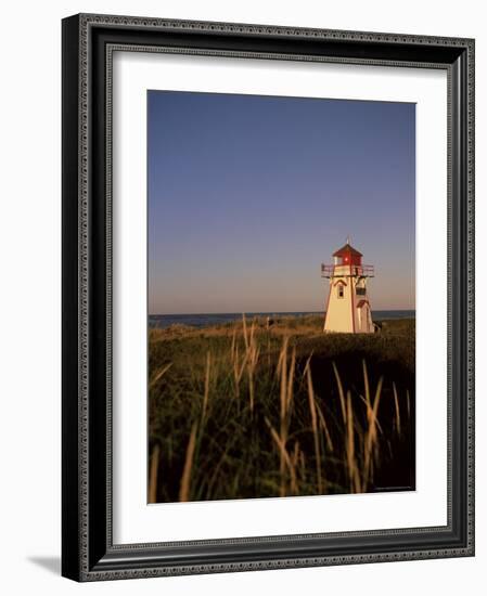 Lighthouse at Cavendish Beach, Prince Edward Island, Canada, North America-Alison Wright-Framed Photographic Print