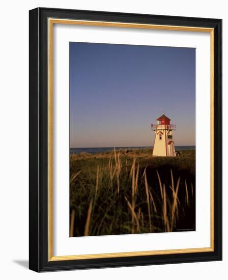 Lighthouse at Cavendish Beach, Prince Edward Island, Canada, North America-Alison Wright-Framed Photographic Print