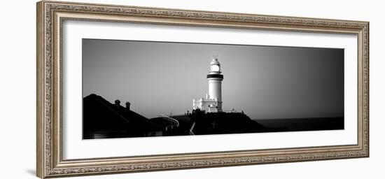 Lighthouse at Dusk, Broyn Bay Light House, New South Wales, Australia-null-Framed Photographic Print