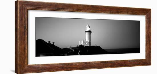 Lighthouse at Dusk, Broyn Bay Light House, New South Wales, Australia-null-Framed Photographic Print