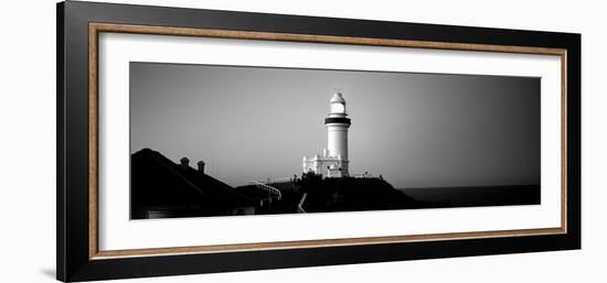 Lighthouse at Dusk, Broyn Bay Light House, New South Wales, Australia-null-Framed Photographic Print