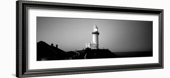 Lighthouse at Dusk, Broyn Bay Light House, New South Wales, Australia-null-Framed Photographic Print