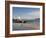 Lighthouse at Entrance to Outer Harbour, Motor Yacht Entering, Whitehaven, Cumbria, England, UK-James Emmerson-Framed Photographic Print