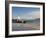 Lighthouse at Entrance to Outer Harbour, Motor Yacht Entering, Whitehaven, Cumbria, England, UK-James Emmerson-Framed Photographic Print